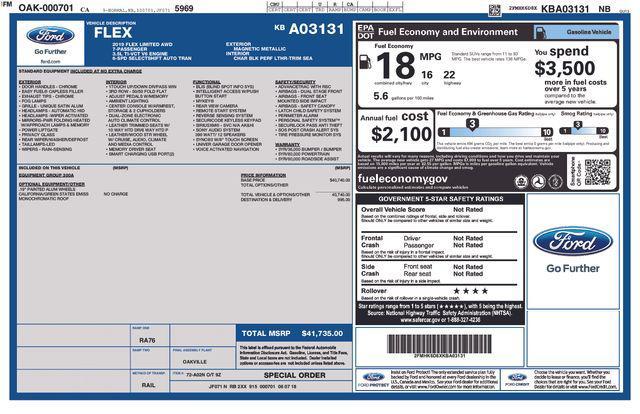 used 2019 Ford Flex car, priced at $18,995