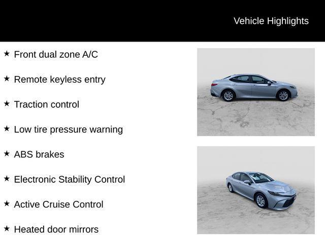 used 2025 Toyota Camry car, priced at $23,966