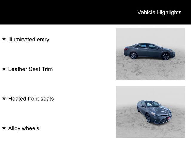 used 2018 Toyota Avalon car, priced at $18,933