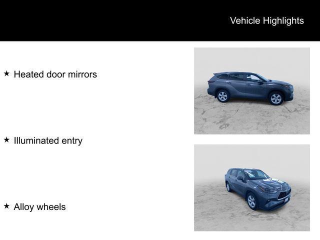 used 2024 Toyota Highlander car, priced at $30,995