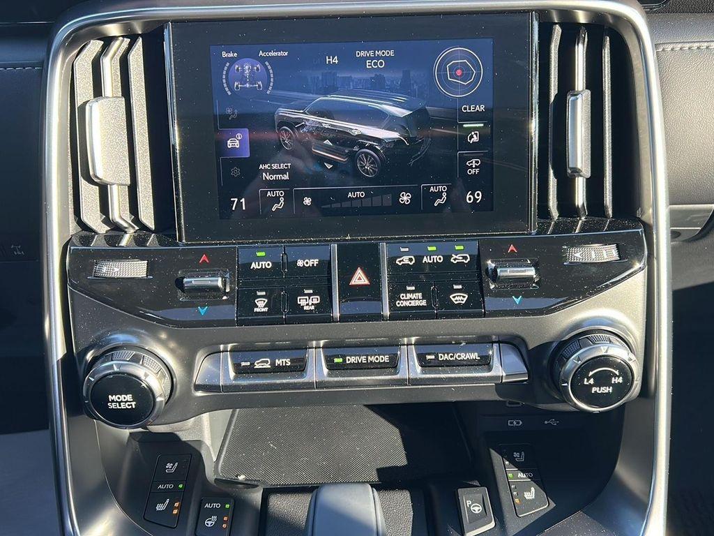 new 2025 Lexus LX 700h car, priced at $115,530