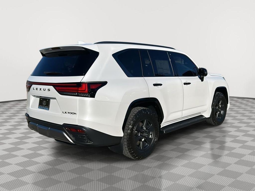 new 2025 Lexus LX 700h car, priced at $115,530