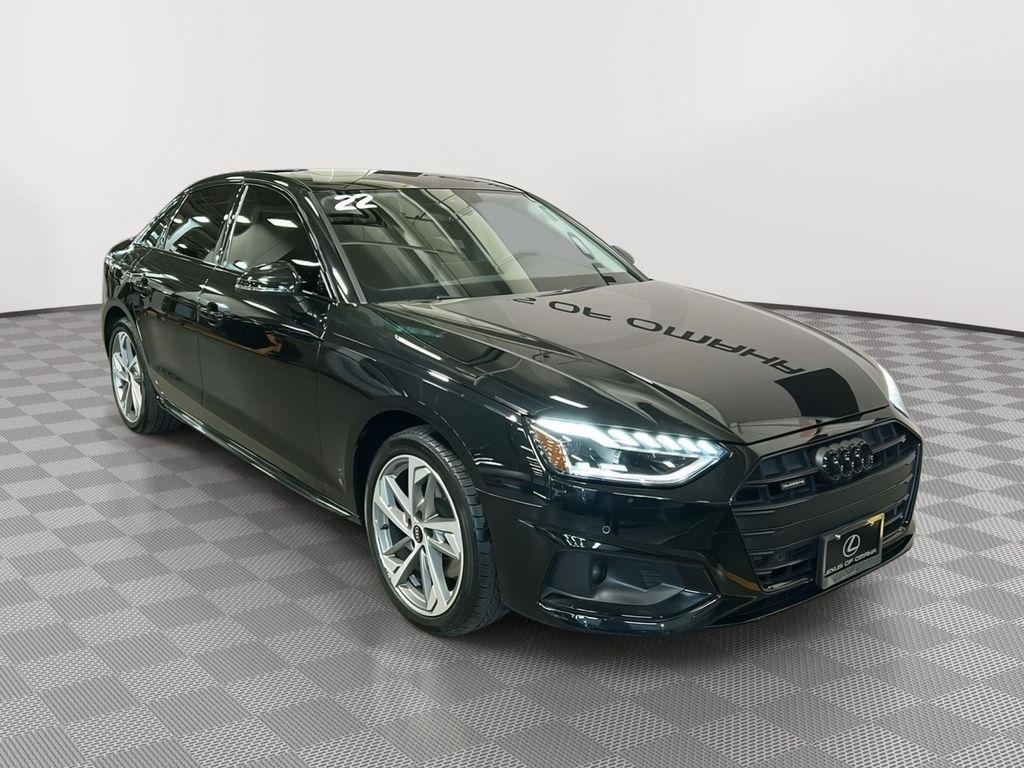 used 2022 Audi A4 car, priced at $28,000