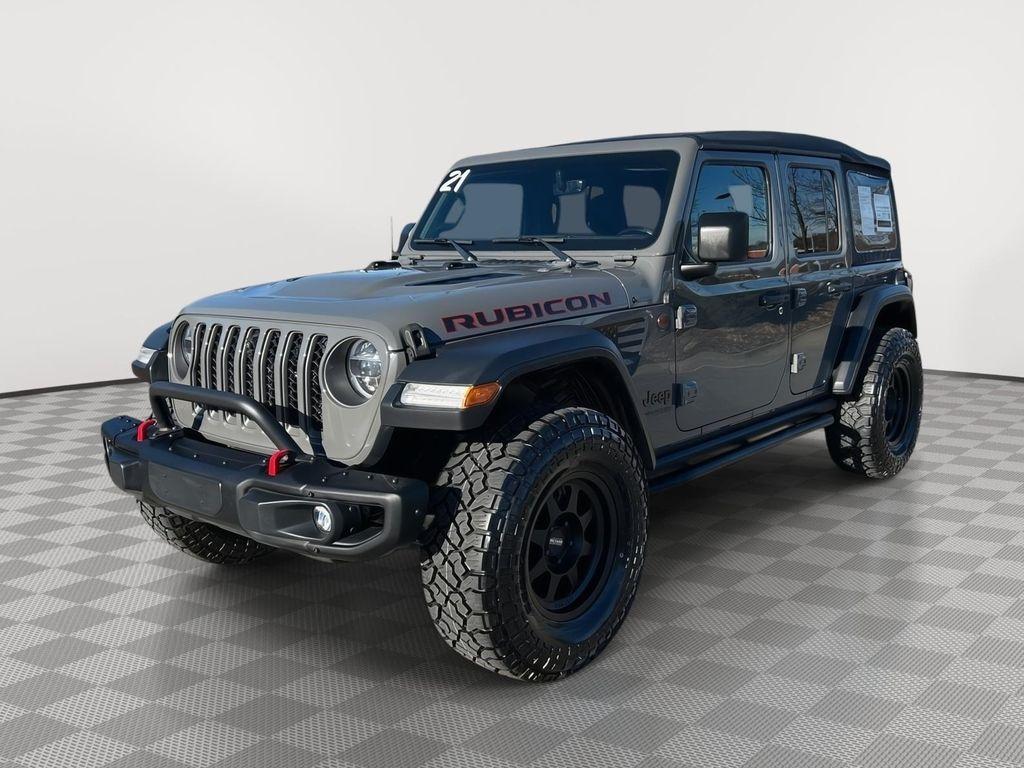 used 2021 Jeep Wrangler Unlimited car, priced at $32,000