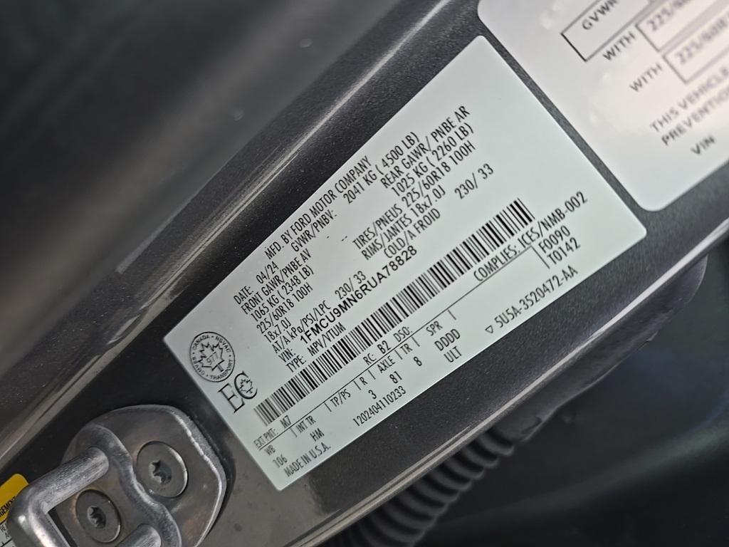 used 2024 Ford Escape car, priced at $24,998