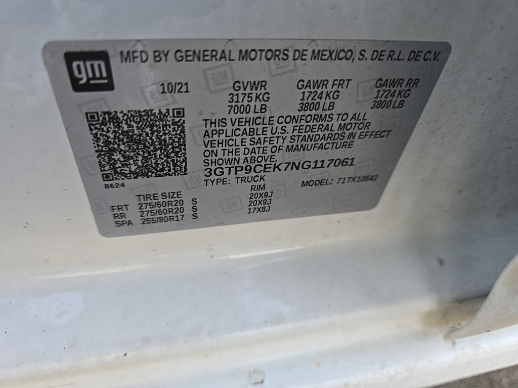 used 2022 GMC Sierra 1500 car, priced at $27,997