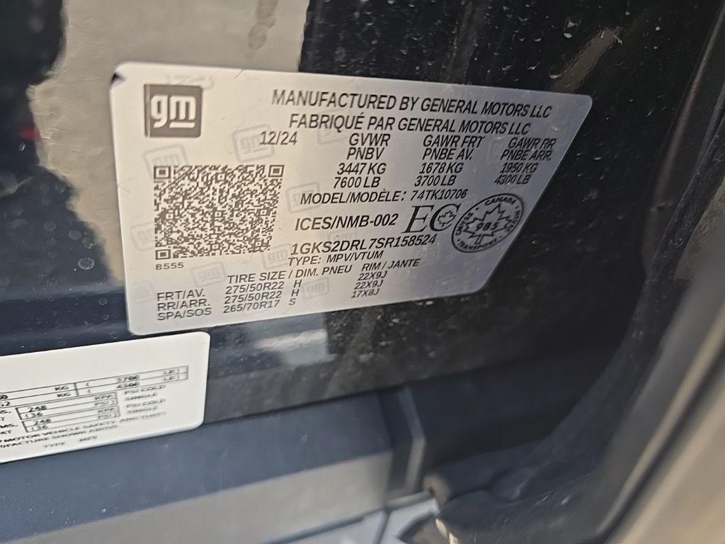 used 2025 GMC Yukon car, priced at $82,498