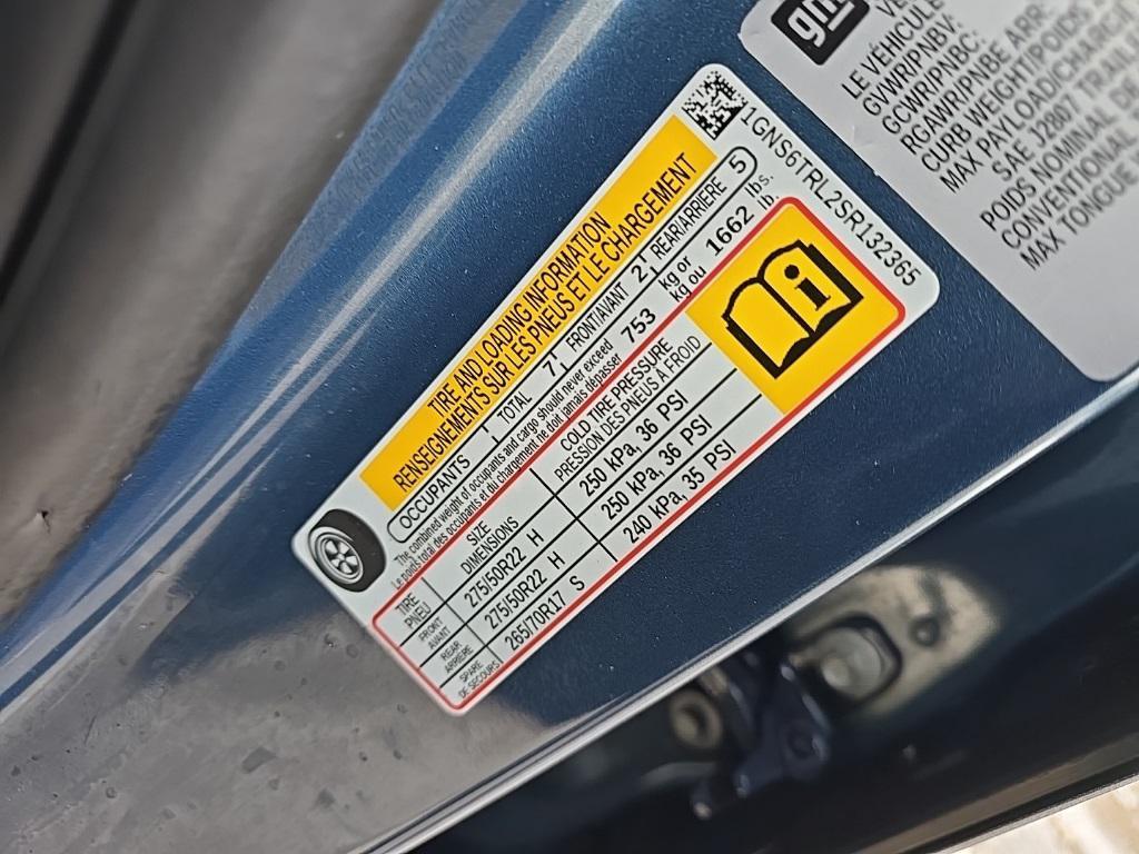 used 2025 Chevrolet Tahoe car, priced at $79,498