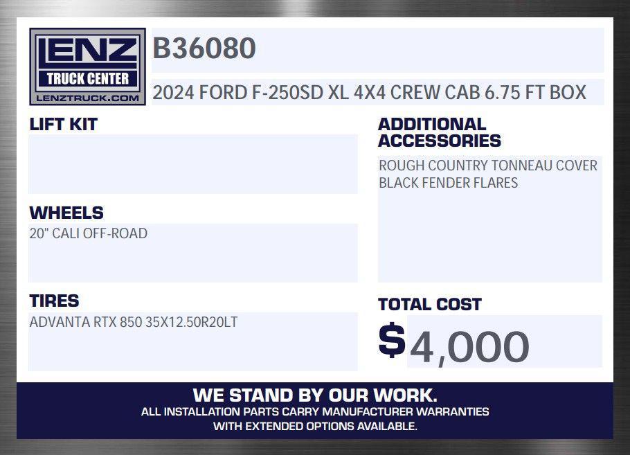 used 2024 Ford F-250 car, priced at $52,497