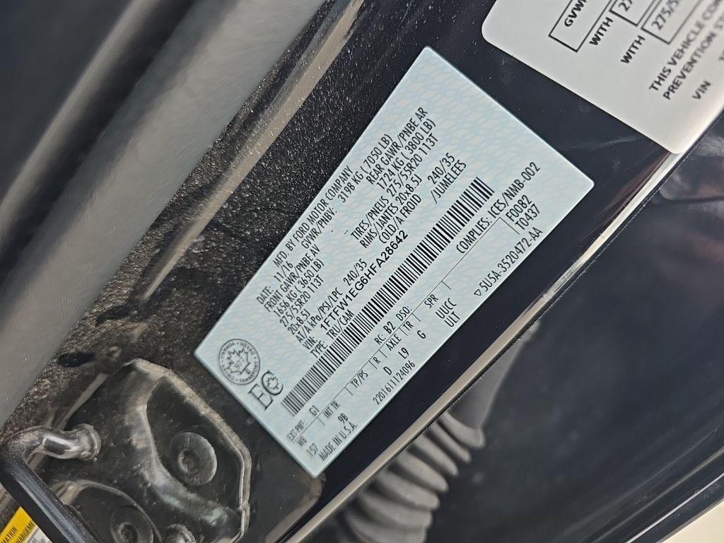 used 2017 Ford F-150 car, priced at $27,998