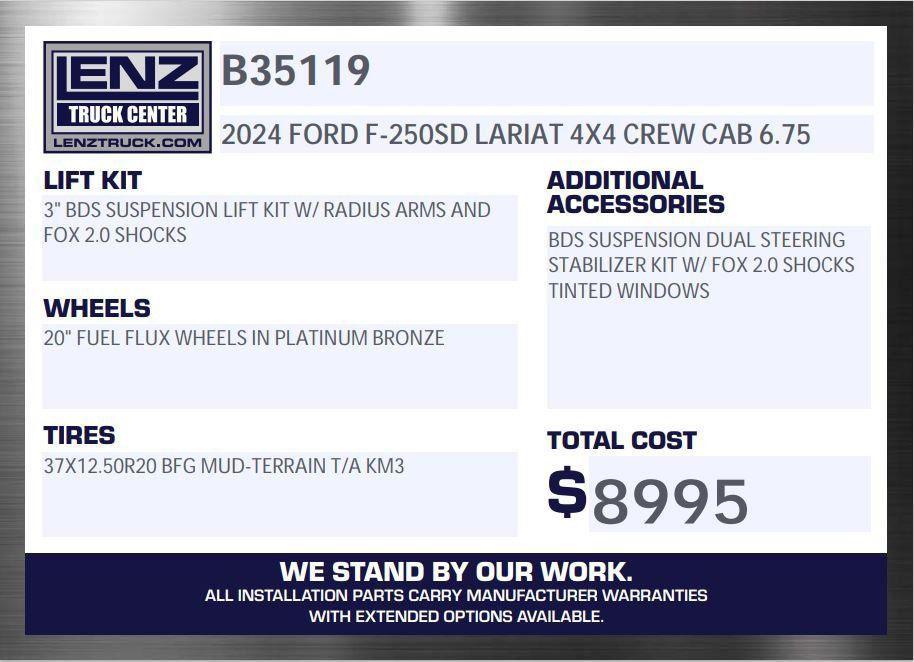 used 2024 Ford F-250 car, priced at $81,491