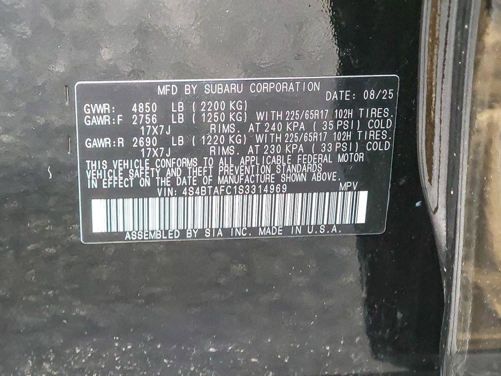 new 2025 Subaru Outback car, priced at $38,170