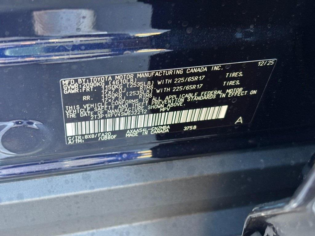new 2025 Toyota RAV4 car, priced at $35,555