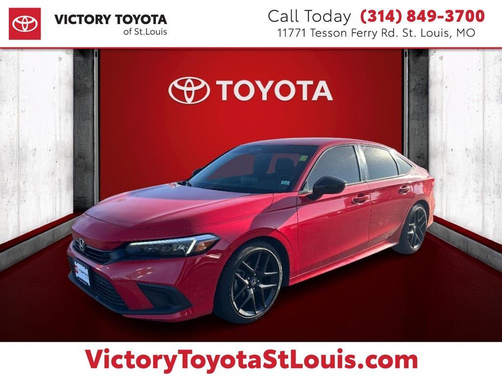 used 2022 Honda Civic car, priced at $23,453