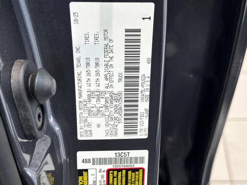 used 2026 Toyota Tundra car, priced at $48,676