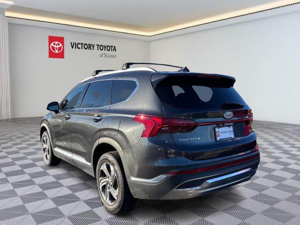 used 2021 Hyundai Santa Fe car, priced at $19,997