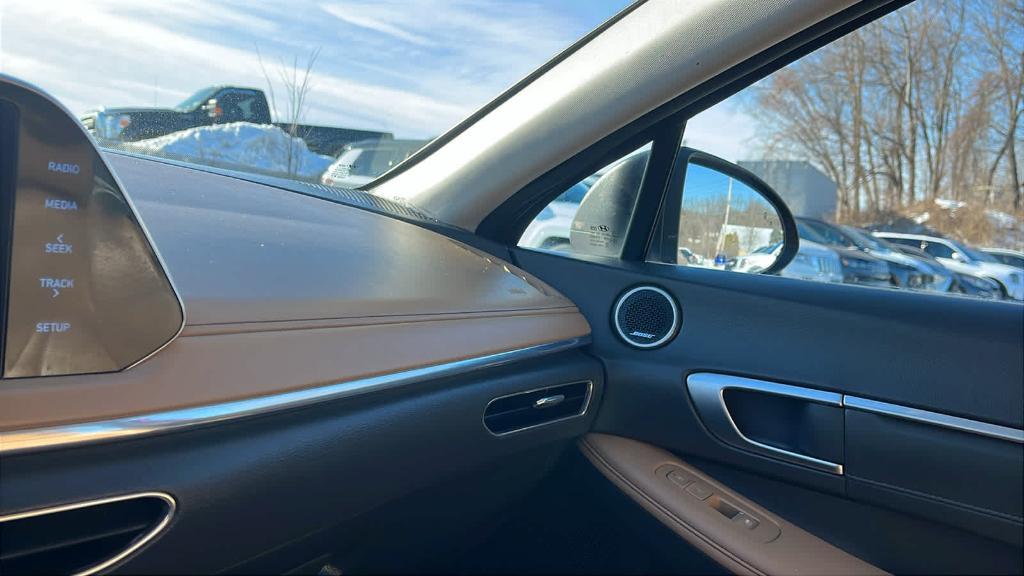 used 2021 Hyundai Sonata Hybrid car, priced at $18,393