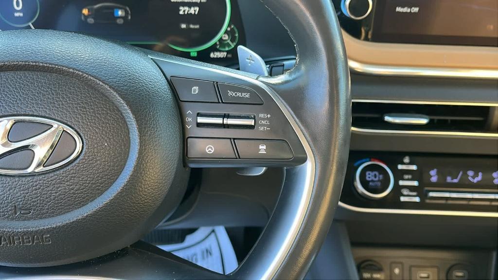 used 2021 Hyundai Sonata Hybrid car, priced at $18,393