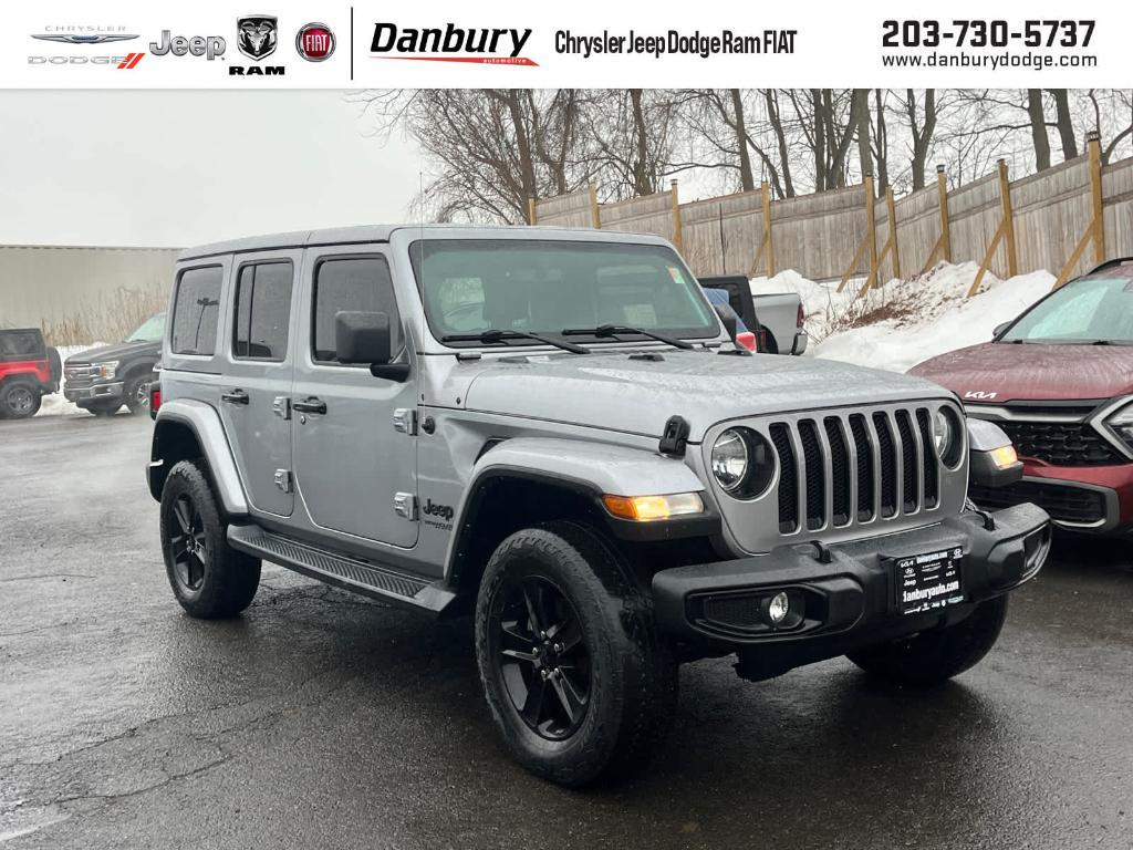 used 2021 Jeep Wrangler Unlimited car, priced at $34,999