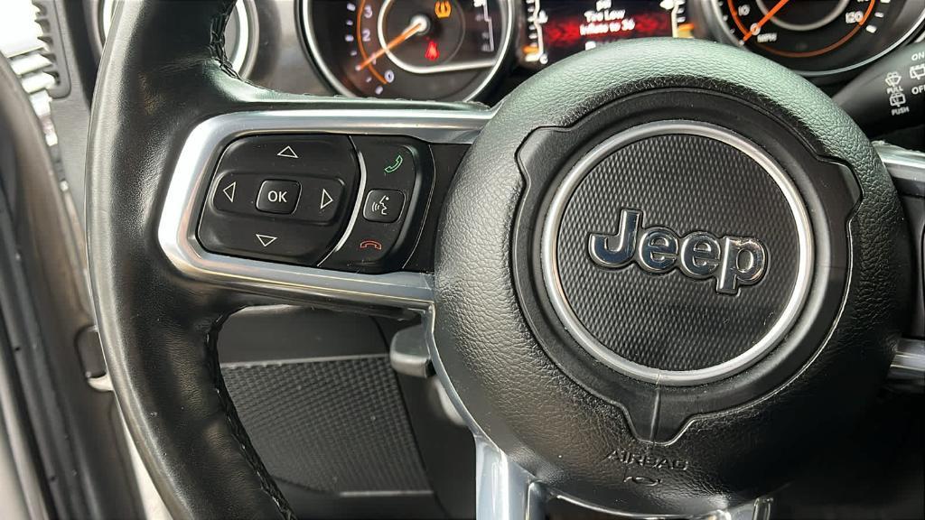 used 2021 Jeep Wrangler Unlimited car, priced at $34,999