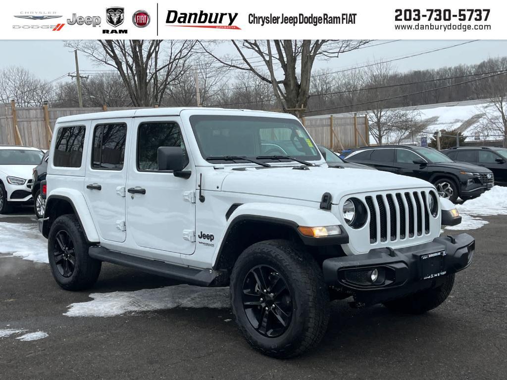 used 2021 Jeep Wrangler Unlimited car, priced at $31,244