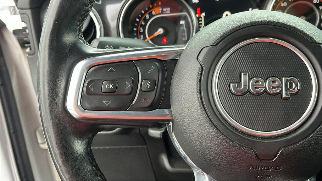 used 2021 Jeep Wrangler Unlimited car, priced at $31,244