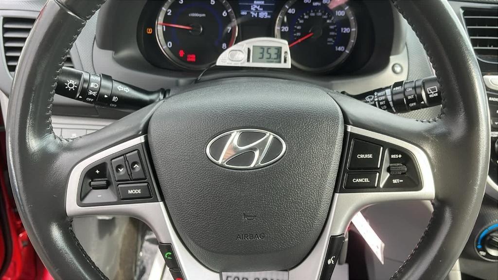 used 2014 Hyundai Accent car, priced at $6,944