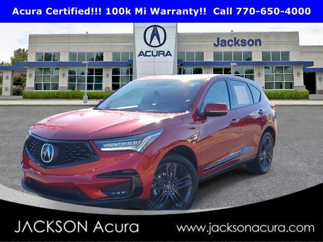 used 2021 Acura RDX car, priced at $35,989