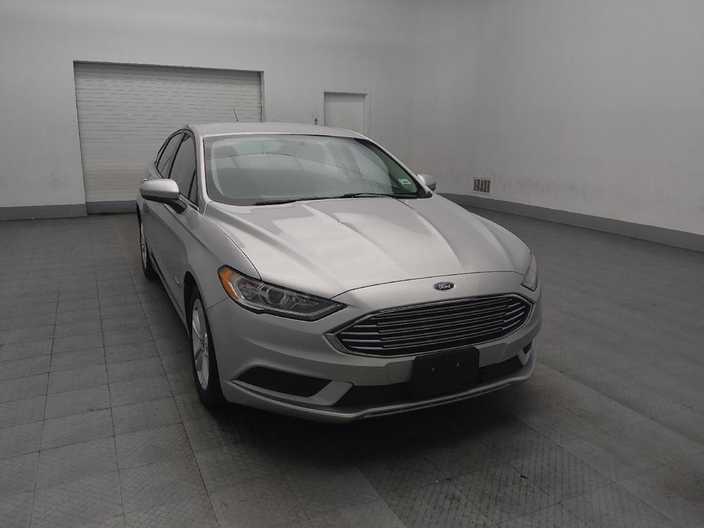 used 2018 Ford Fusion Hybrid car, priced at $15,695