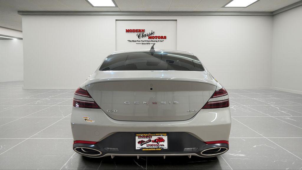 used 2025 Genesis G70 car, priced at $30,994