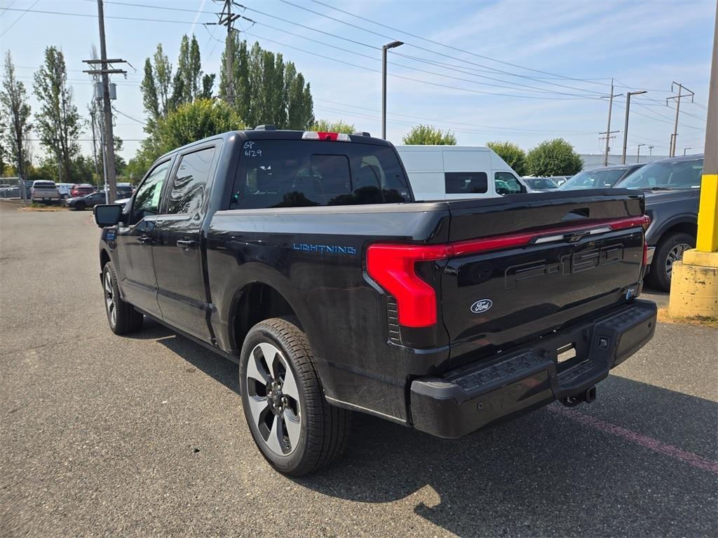 new 2025 Ford F-150 Lightning car, priced at $74,690