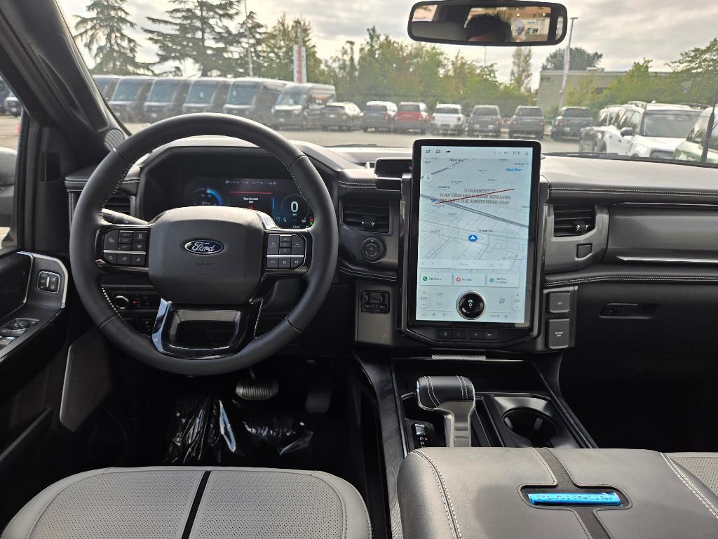 new 2025 Ford F-150 Lightning car, priced at $75,690