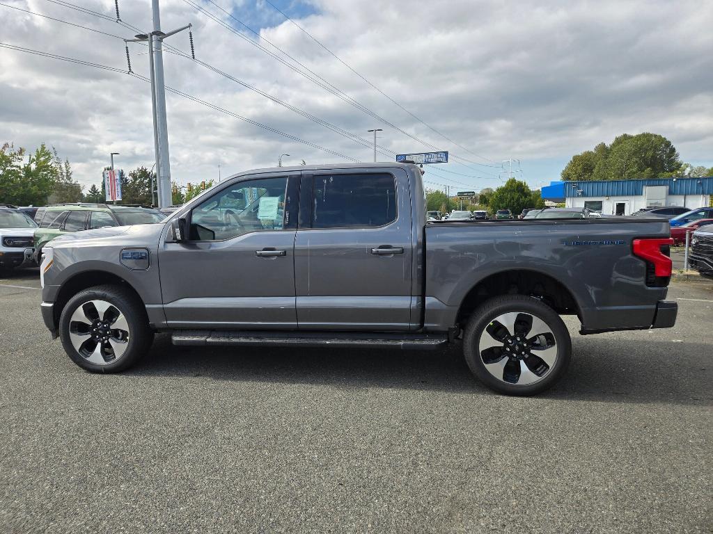 new 2025 Ford F-150 Lightning car, priced at $75,690