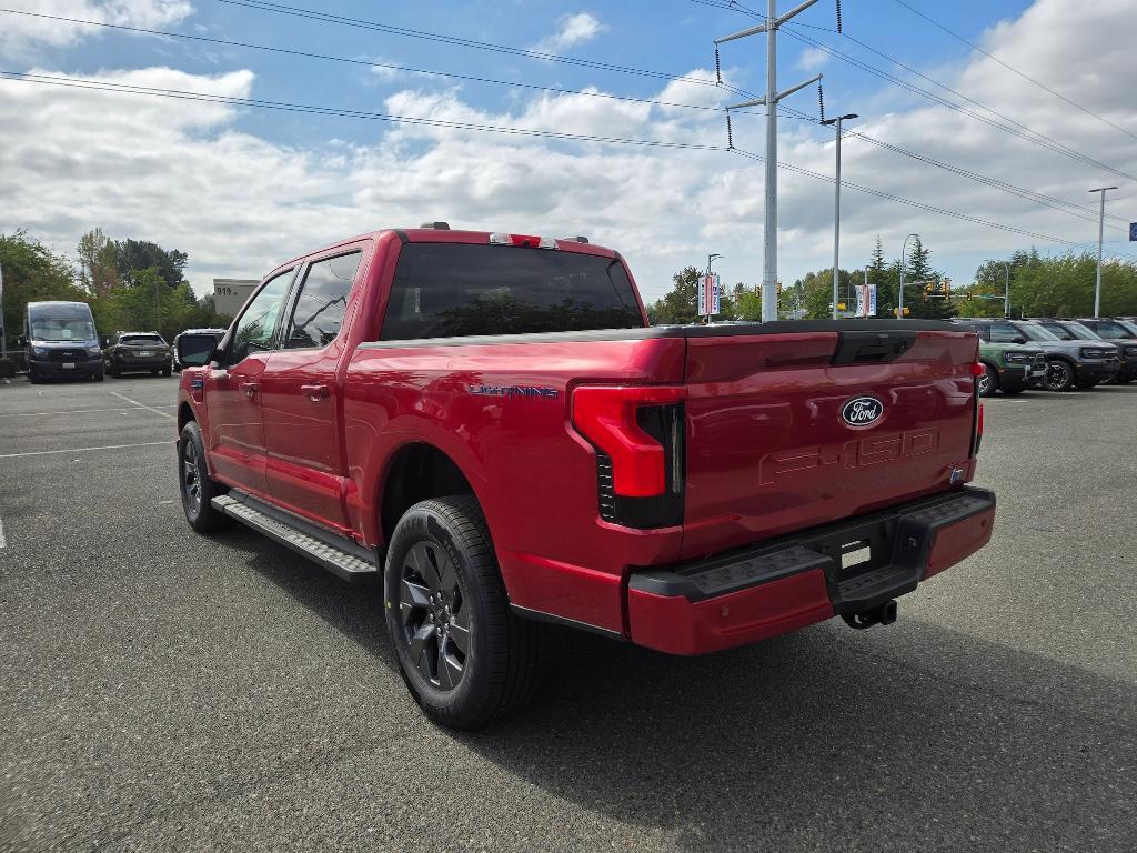 new 2025 Ford F-150 Lightning car, priced at $65,140