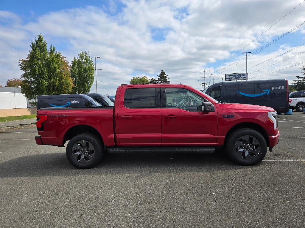 new 2025 Ford F-150 Lightning car, priced at $65,140
