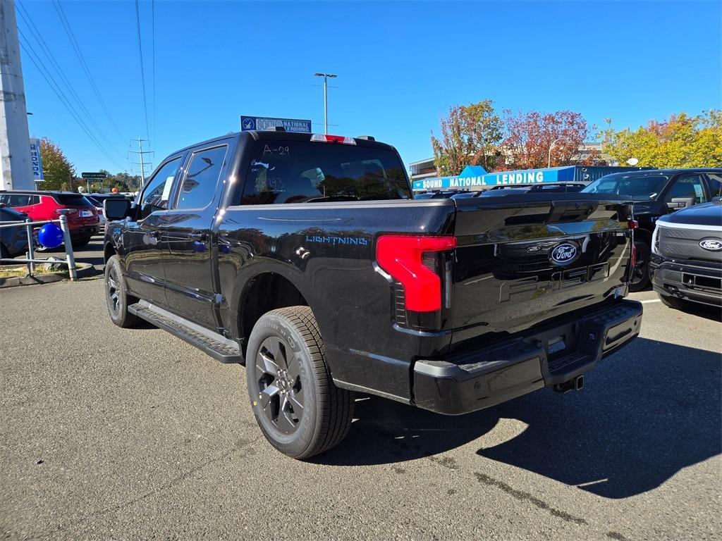 new 2025 Ford F-150 Lightning car, priced at $61,145