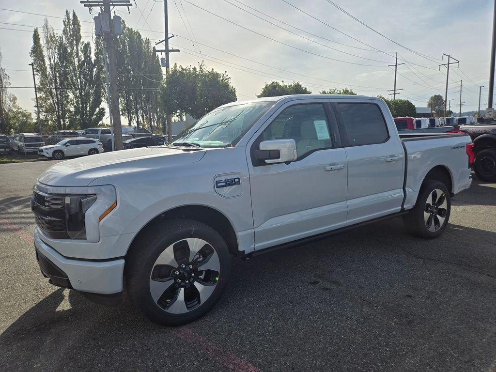 new 2025 Ford F-150 Lightning car, priced at $75,210