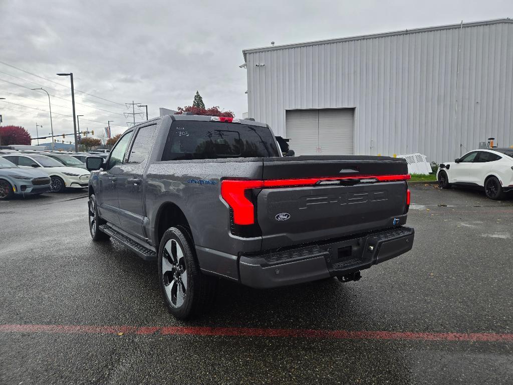 new 2025 Ford F-150 Lightning car, priced at $75,865