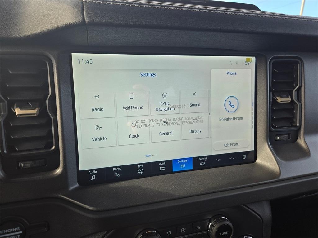 new 2025 Ford Bronco car, priced at $64,060