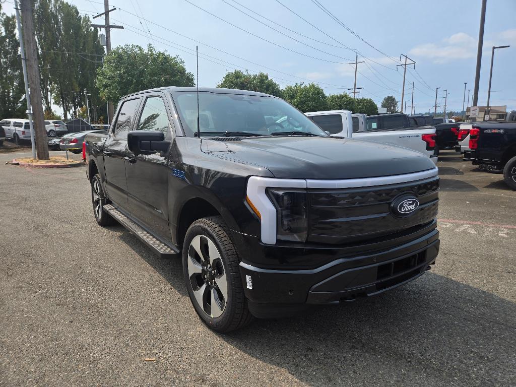 new 2025 Ford F-150 Lightning car, priced at $74,815