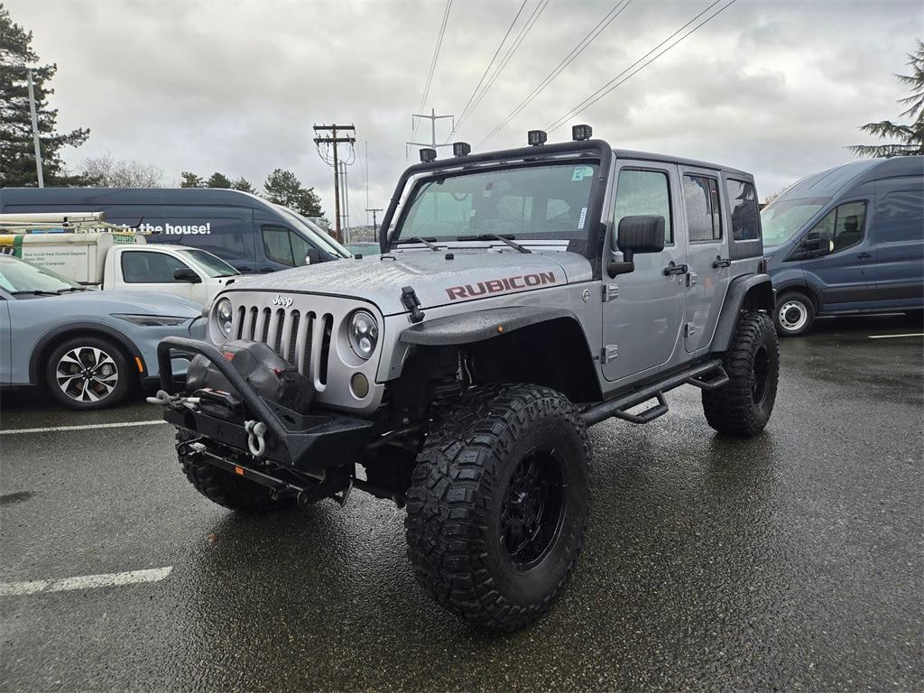 used 2014 Jeep Wrangler Unlimited car, priced at $20,991