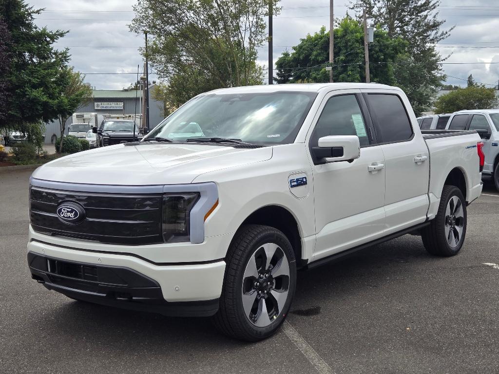 new 2025 Ford F-150 Lightning car, priced at $77,885