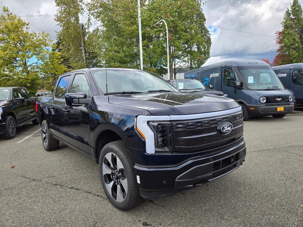 new 2025 Ford F-150 Lightning car, priced at $77,710