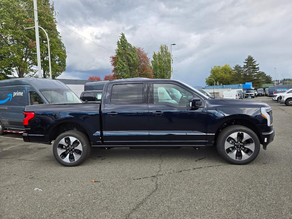 new 2025 Ford F-150 Lightning car, priced at $77,710