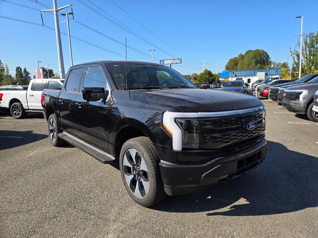 new 2025 Ford F-150 Lightning car, priced at $75,465