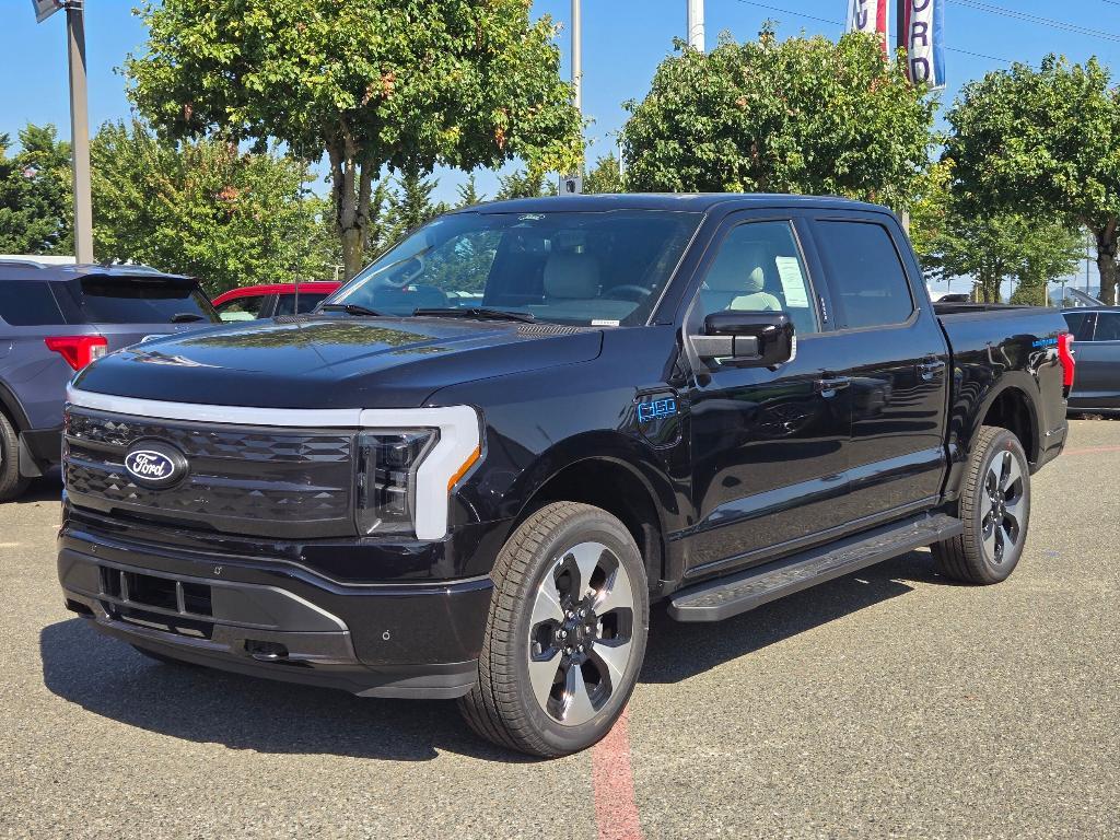 new 2025 Ford F-150 Lightning car, priced at $74,890