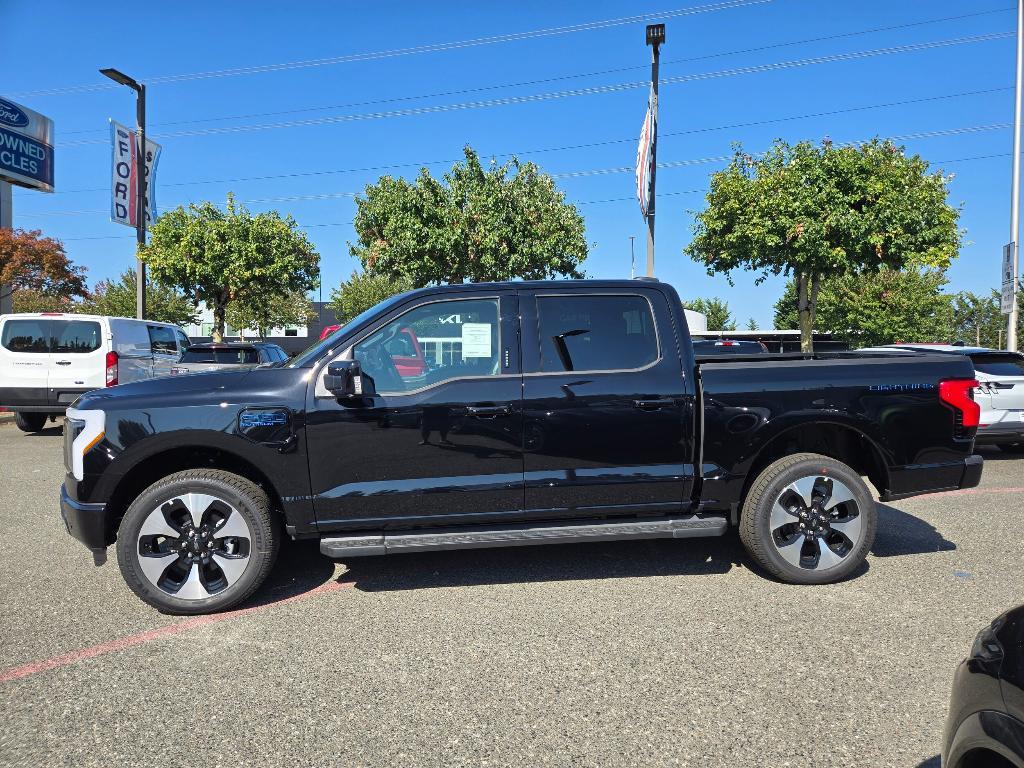 new 2025 Ford F-150 Lightning car, priced at $74,890