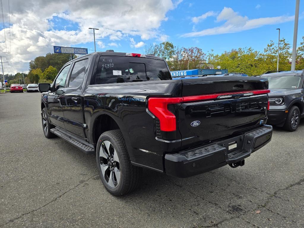 new 2025 Ford F-150 Lightning car, priced at $74,890