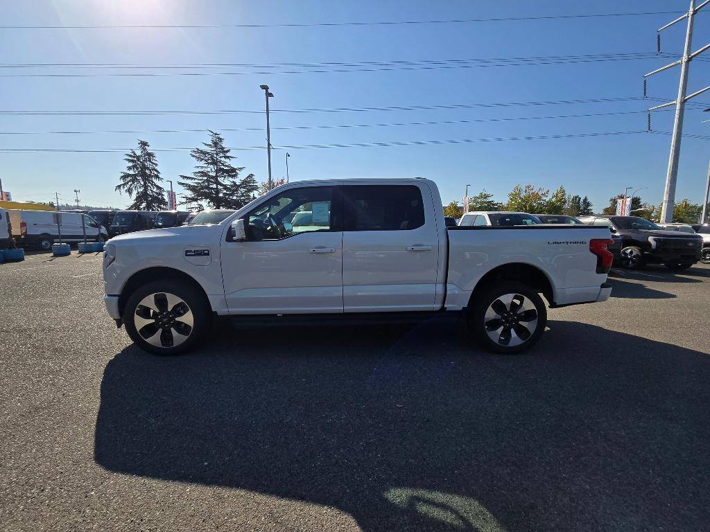 new 2025 Ford F-150 Lightning car, priced at $76,885