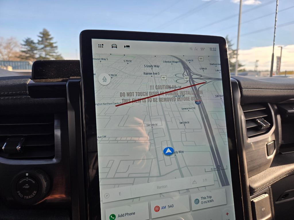 new 2025 Ford F-150 Lightning car, priced at $65,440